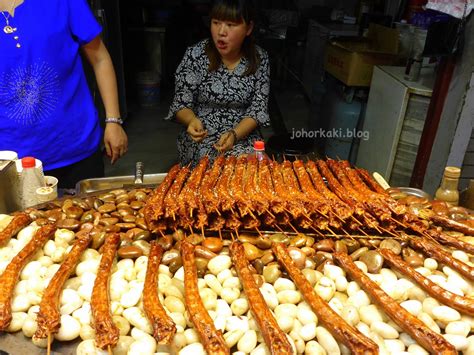   우마치 마요 꼬치! 매콤하고 시원한 중국 우한의 길거리 음식